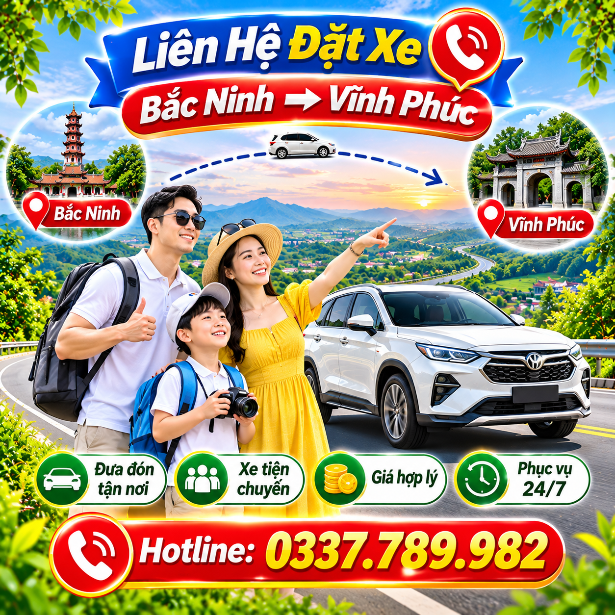 Alternative view of Xe Ghép Bắc Ninh Vĩnh Phúc